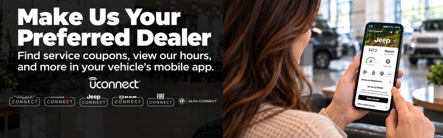 uconnect® make us your preferred dealer | Dale Howard of Iowa Falls in Iowa Falls IA