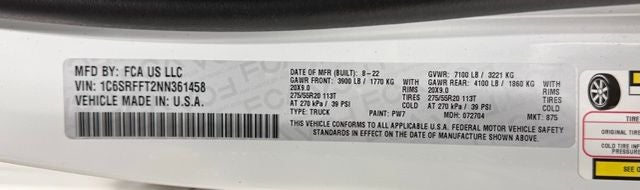 2022 RAM 1500 Big Horn/Lone Star