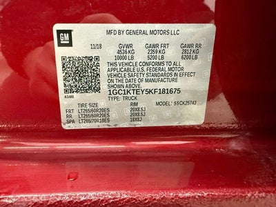 2019 Chevrolet Silverado 2500HD LTZ