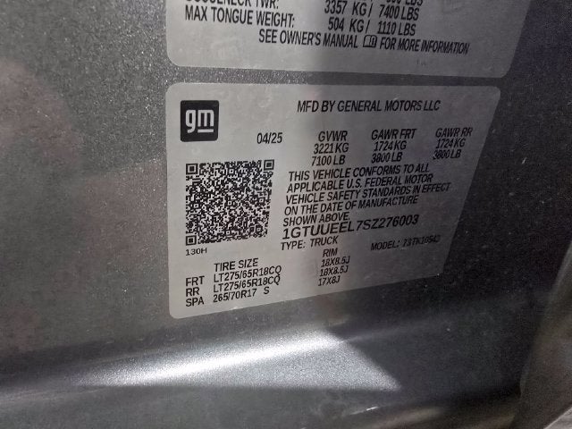 2025 GMC Sierra 1500 AT4