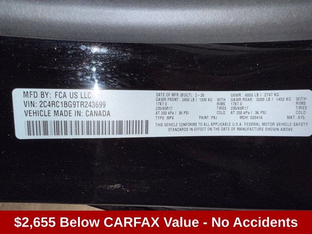 2026 Chrysler Pacifica Select