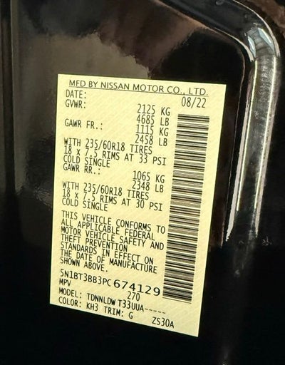 2023 Nissan Rogue SV