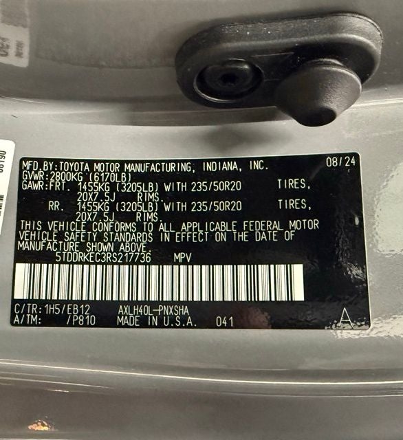 2024 Toyota Sienna XSE 7 Passenger