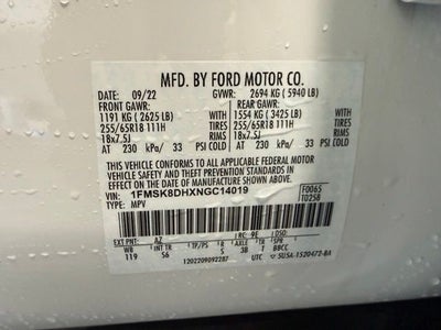 2022 Ford Explorer XLT