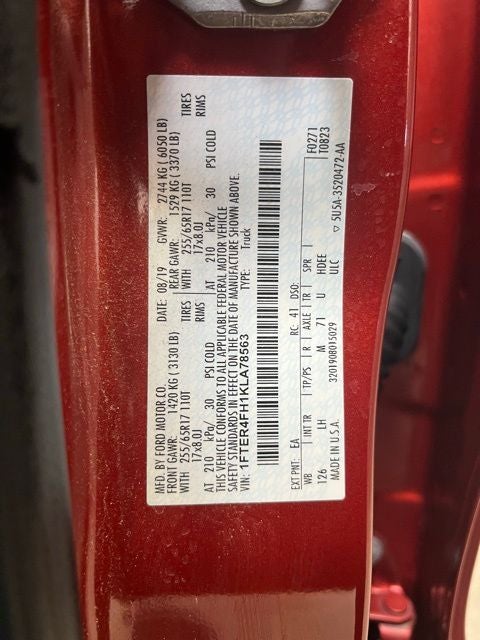 2019 Ford Ranger XLT