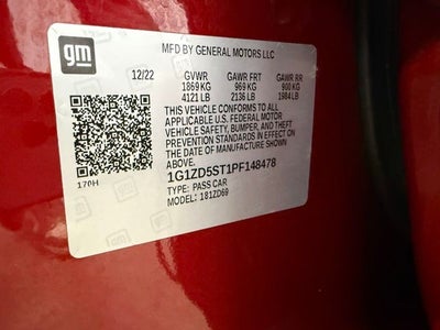 2023 Chevrolet Malibu LT 1LT