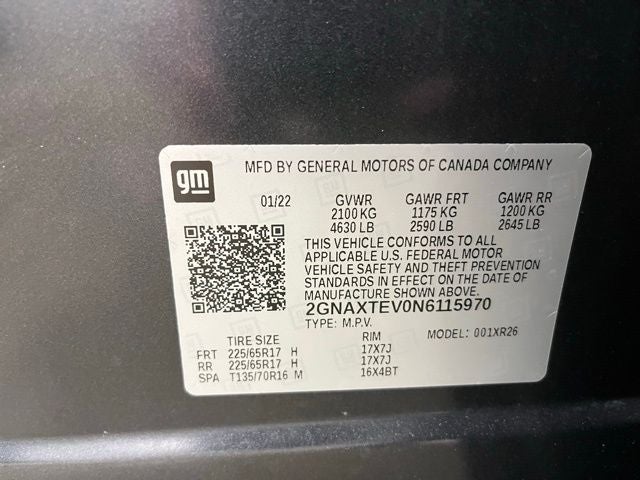 2022 Chevrolet Equinox LT