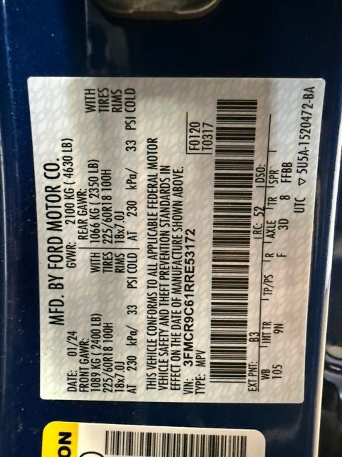 2024 Ford Bronco Sport Outer Banks