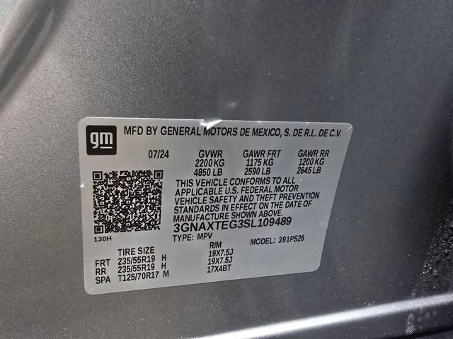 2025 Chevrolet Equinox RS