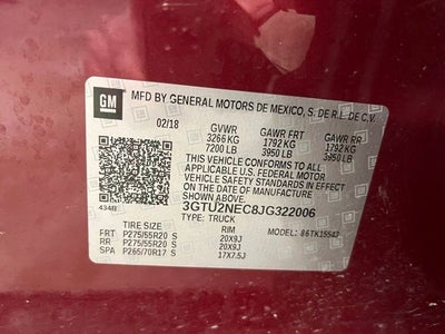 2018 GMC Sierra 1500 SLT