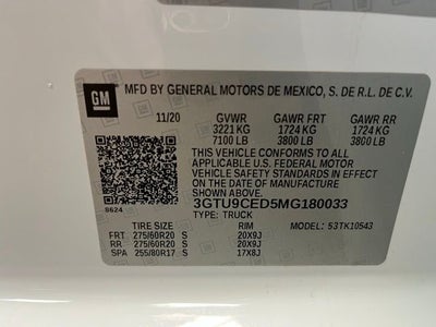2021 GMC Sierra 1500 Elevation