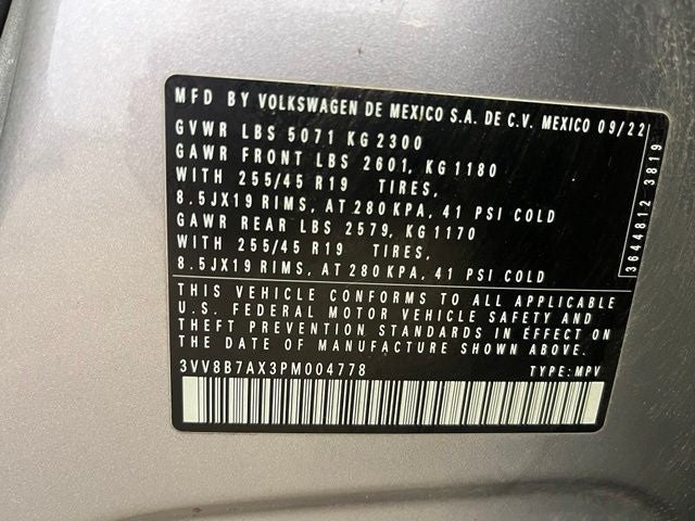 2023 Volkswagen Tiguan 2.0T SE R-Line Black