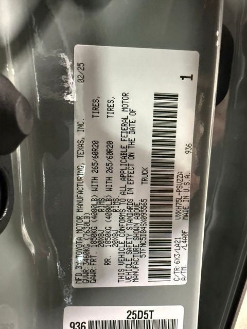 2025 Toyota Tundra Hybrid Platinum