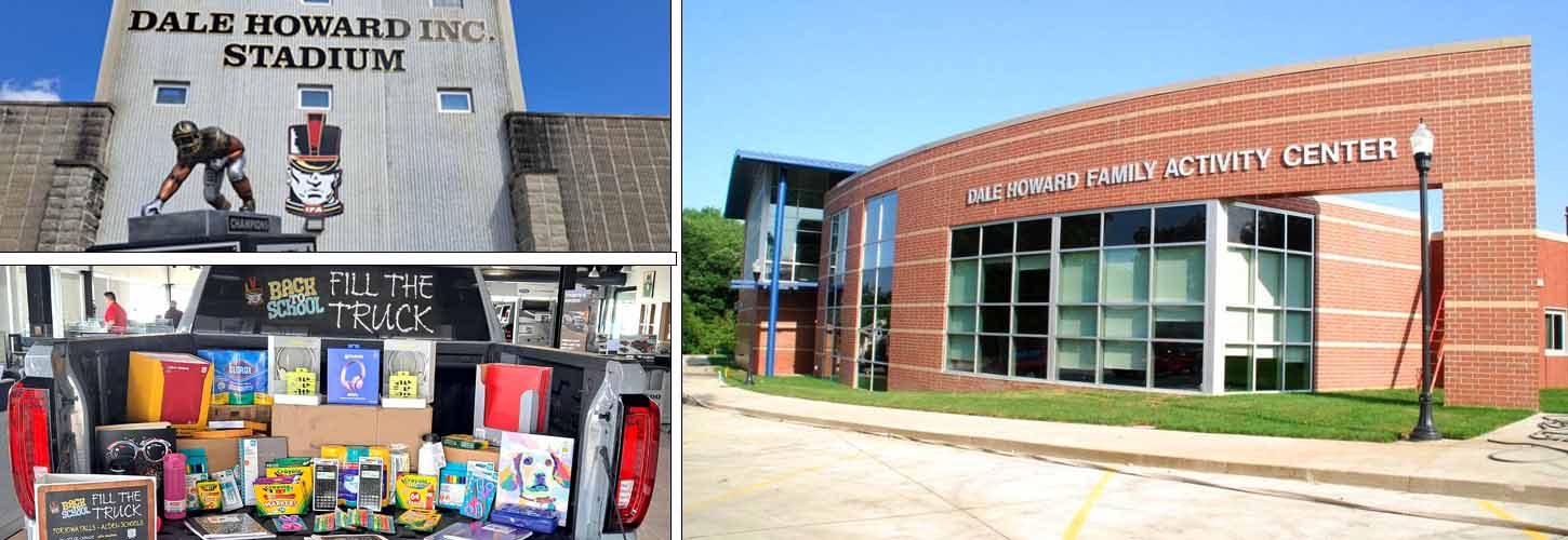 Giving Back to our communities and organiztions that support customers at Dale Howard of Iowa Falls in Iowa Falls IA